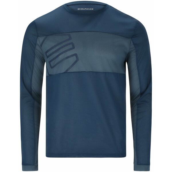 E203408 - Havent M Cycling-MTB L-S Tee - 2034 Poseidon - Extra 1